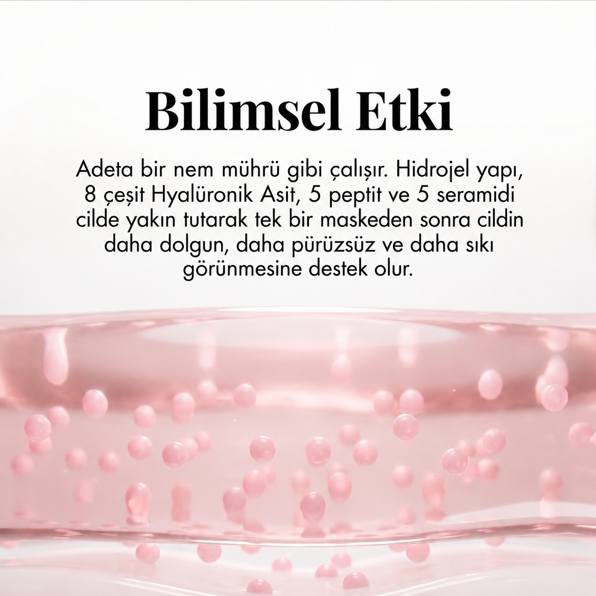 Ultra Peptit ve Kolajen Sıkılaştırıcı Maske