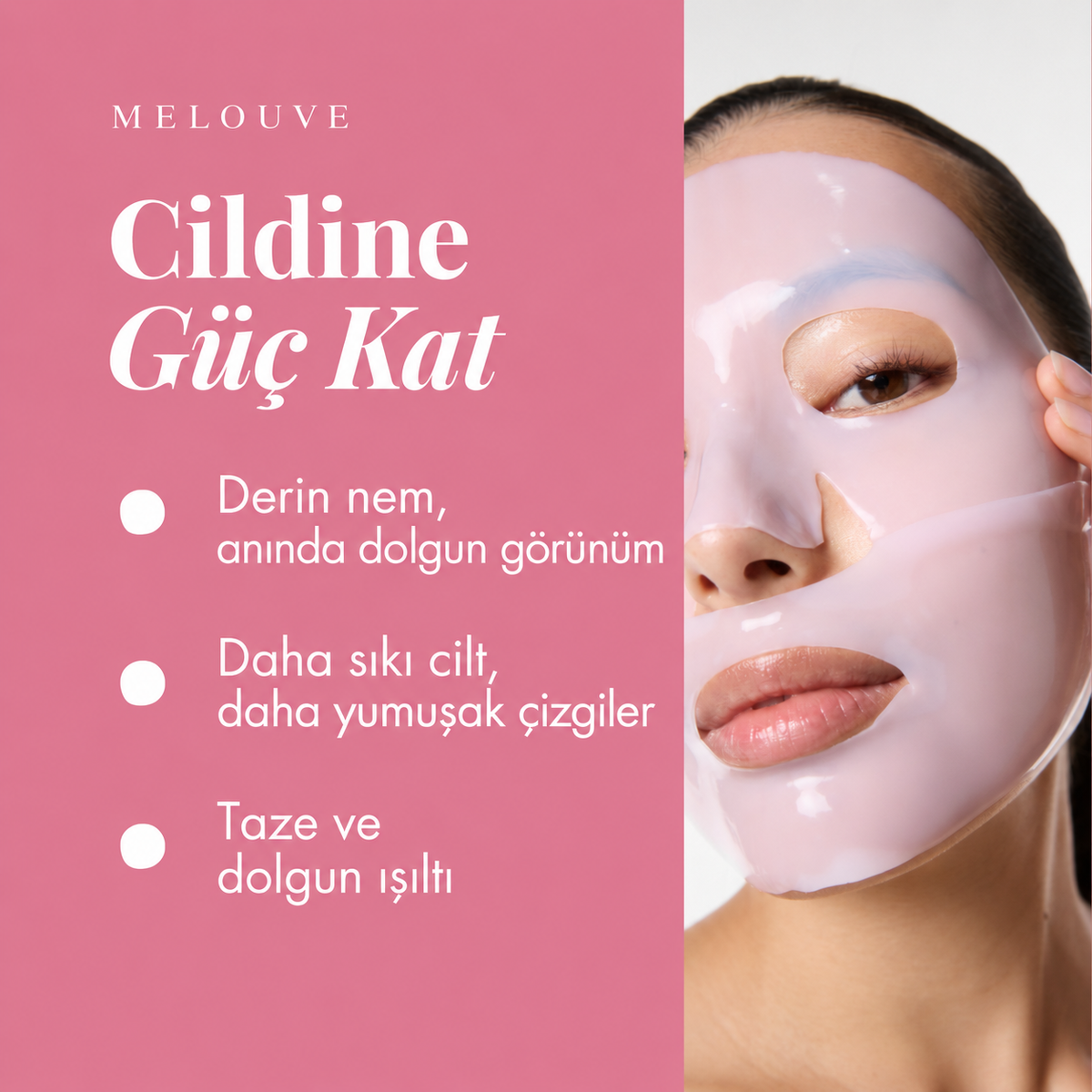 Ultra Peptit ve Kolajen Sıkılaştırıcı Maske