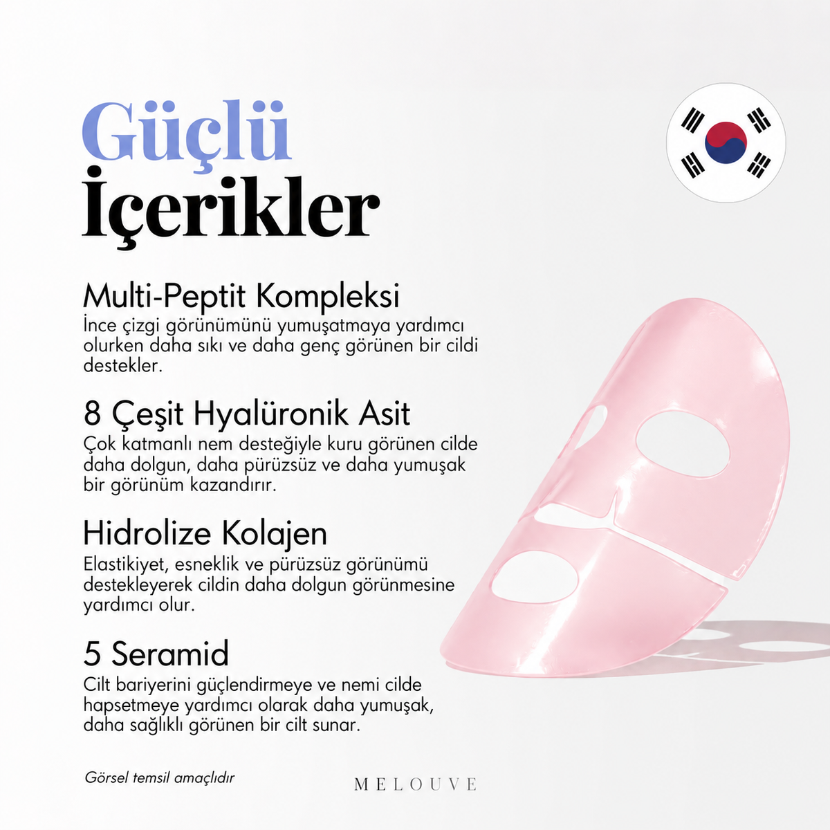 Ultra Peptit ve Kolajen Sıkılaştırıcı Maske